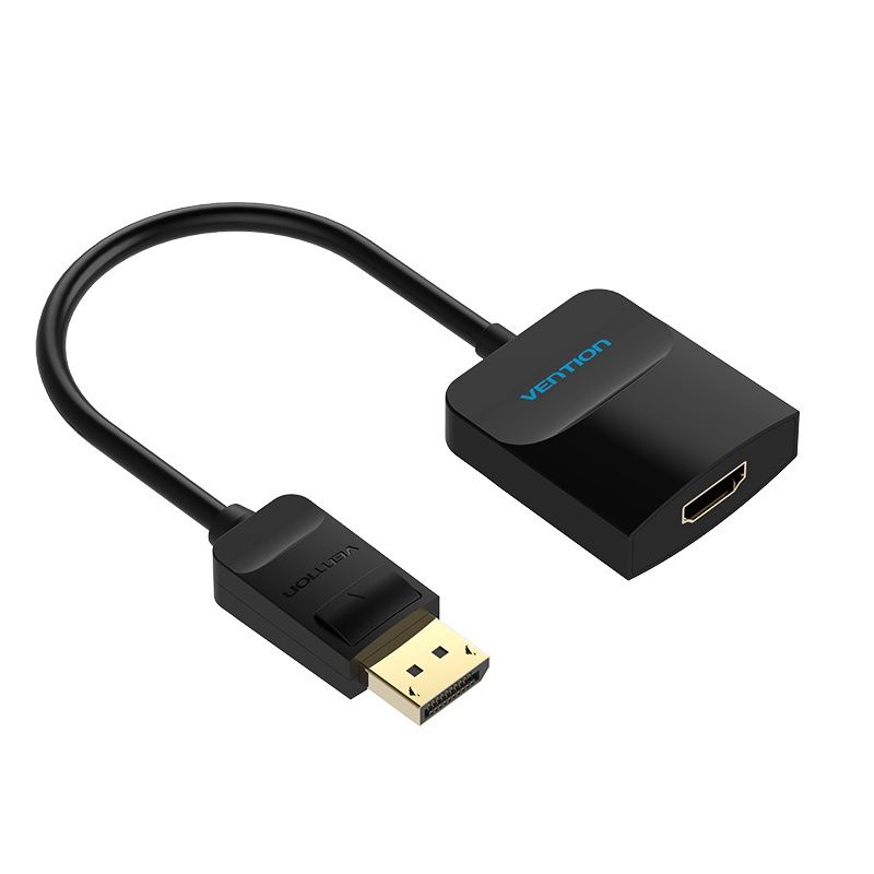 Vention DisplayPort to HDMI Converter Adapter Cable, 0.15 m - Black