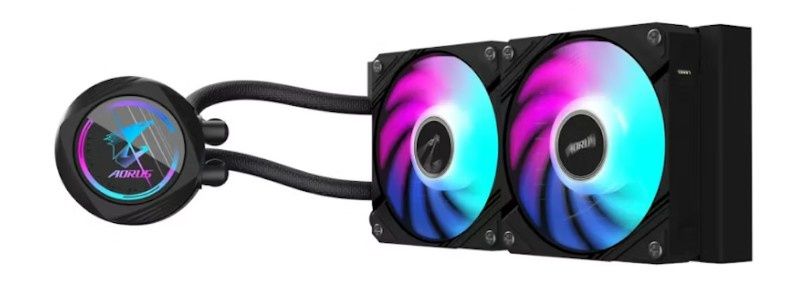 Gigabyte AORUS WATERFORCE II 240 ARGB Liquid AIO Performance CPU Cooler - 240mm