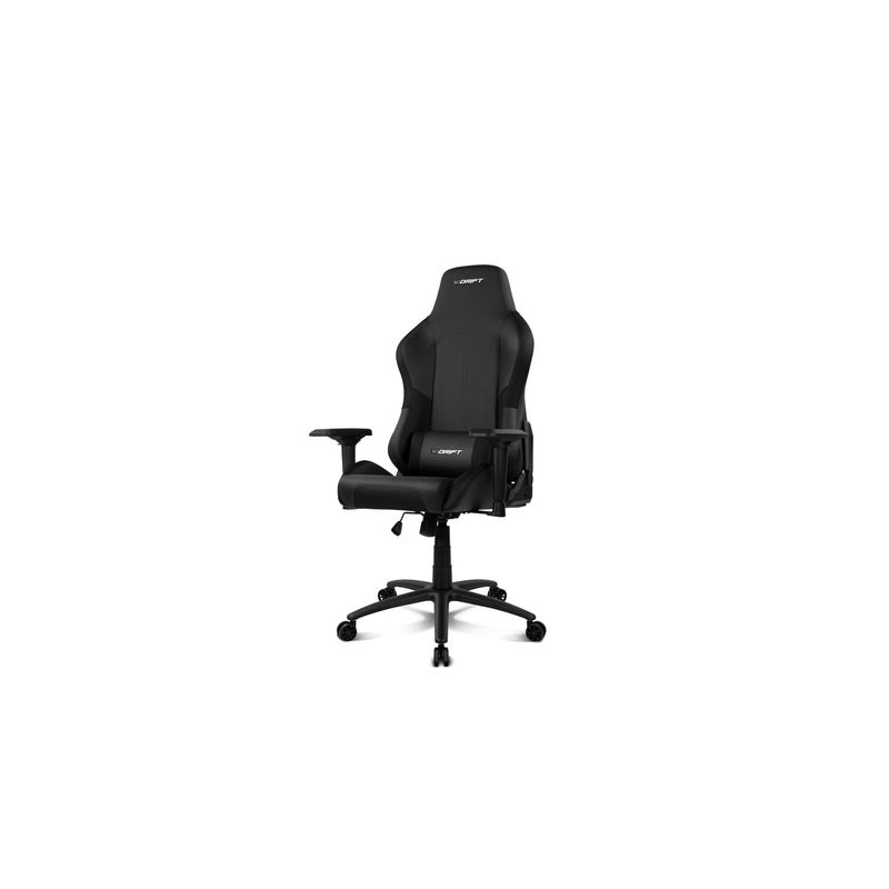Drift Dr250b - Professional Gaming Chair, Faux Leather, 4D Adjustable Armrests, Black