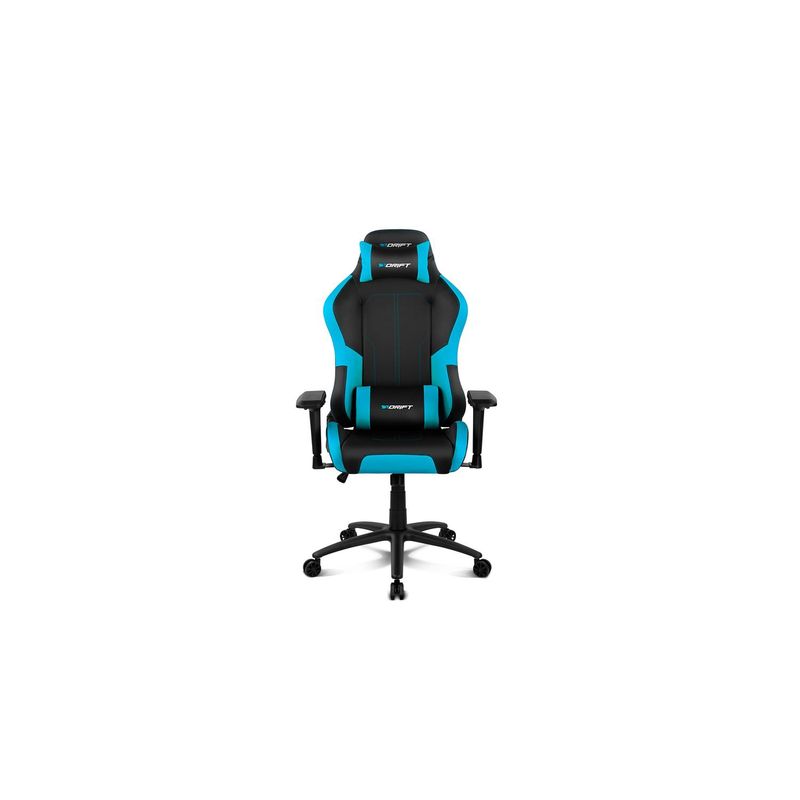 Drift Dr250bb - Professional Gaming Chair, Faux Leather, 4D Adjustable Armrests, Black/Blue