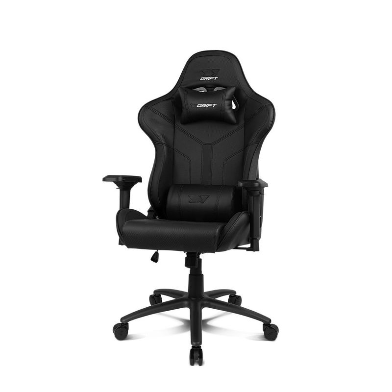 Drift Gaming Chair Dr350 - Professional Chair, Faux Leather, 4D Armrests, Black