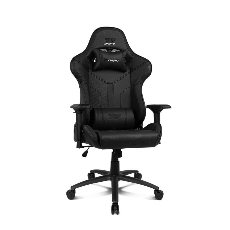 Drift Gaming Chair Dr350 - Professional Chair, Faux Leather, 4D Armrests, Black