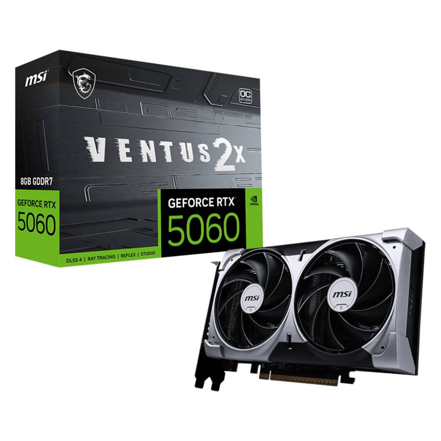 MSI GeForce RTX 5060 8G VENTUS 2X OC