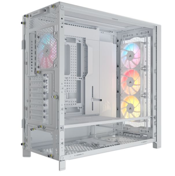 CORSAIR FRAME 5000D RS ARGB Modular Mid-Tower PC Case - White