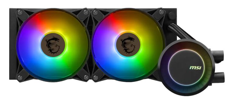 MSI MAG CORELIQUID E240 ARGB Performance Liquid CPU Cooler - 240mm