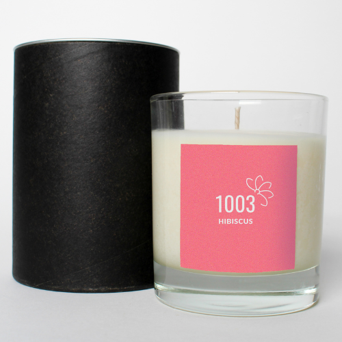 Bougie parfumée hibiscus