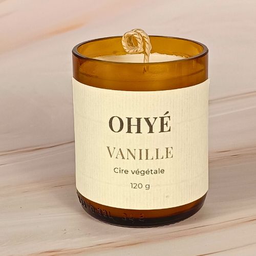 Bougie  vanille