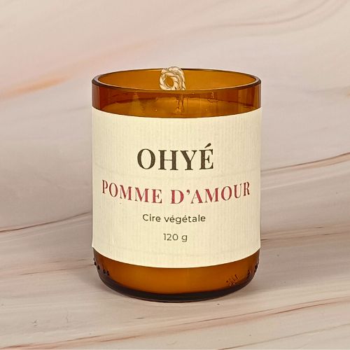 Bougie Pomme d'Amour