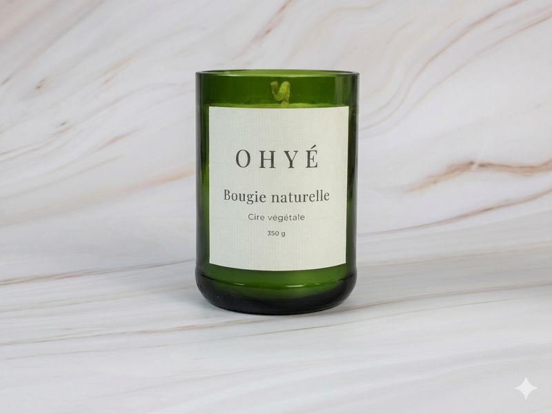 Bougie naturelle – Sans parfum