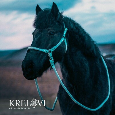KRELOVI BioThane® 2in1 kötőfék-sidepull