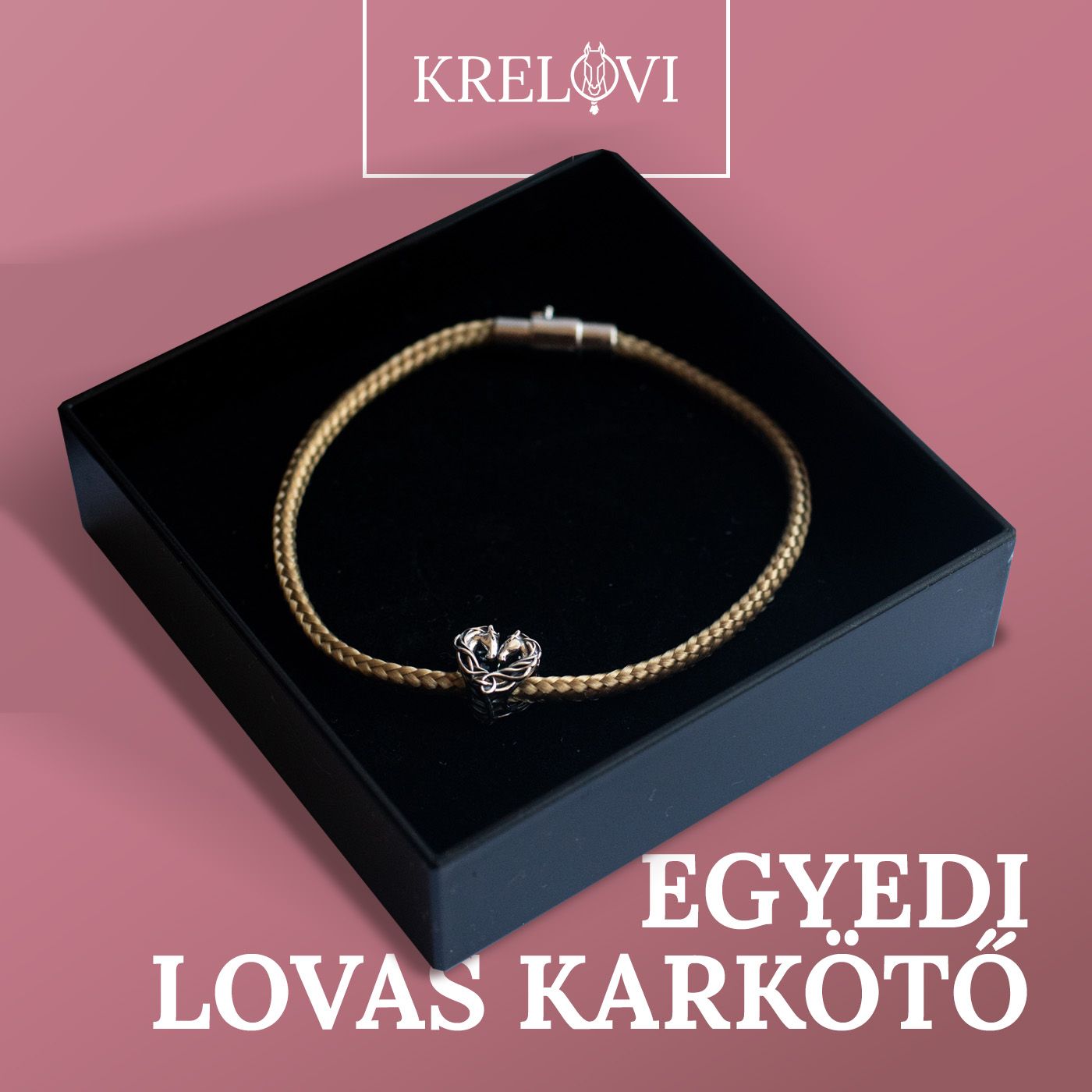 Lovas karkötő (egyedi) Lovas karkötő (egyedi)