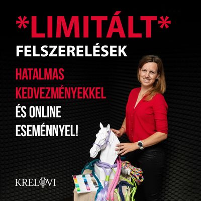 *LIMITÁLT* felszerelések - Live Shopping keretében
