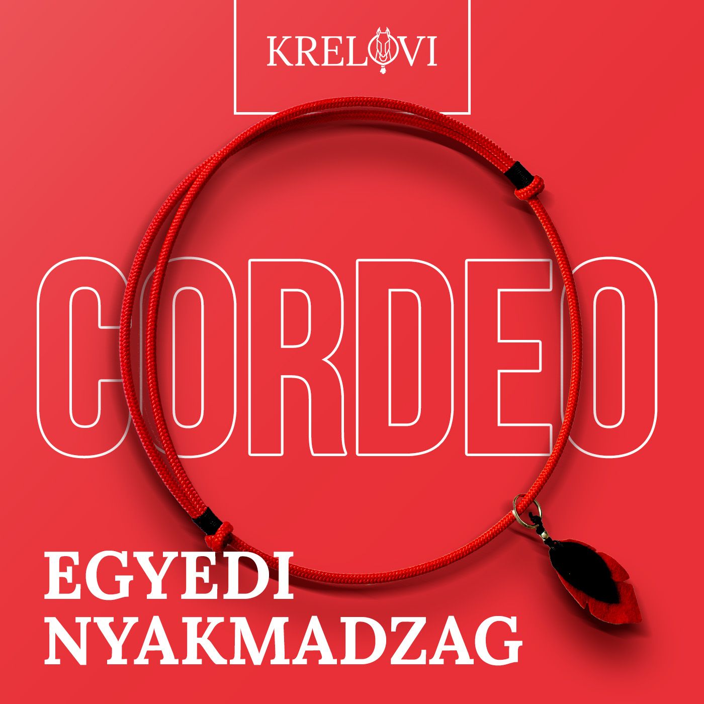 Cordeo típusú nyakmadzag