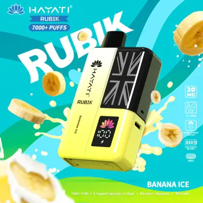 Buy Hayati Rubik 7000 Puffs Vape pen -| £6.99 | UK Vape Shop