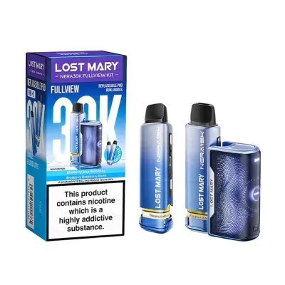 Lost Mary Nera 30K – 30,000 Puffs | Long-Lasting Rechargeable Vape UK Vape Shop £8.99