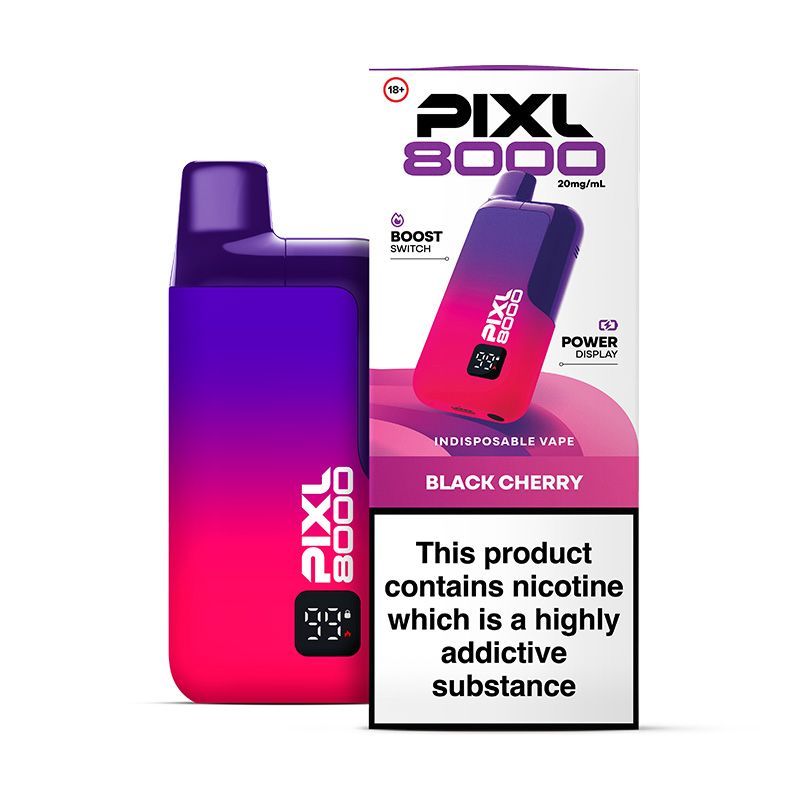 PIXL 8000 Prefilled Pod Vape Kit – High Puff, Low Hassle | Vape Store UK £8.49