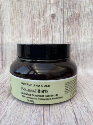 Spirulina Botanical Salt Scrub Botanical Buffs Spirulina Botanical Salt Scrub Botanical Buffs