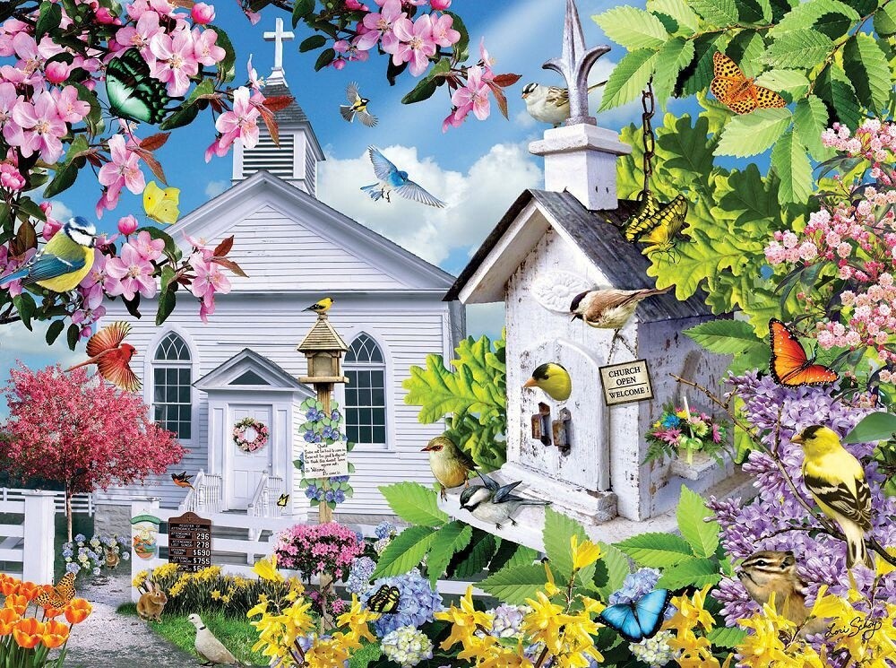 1000 Puzzle - Time for Church
