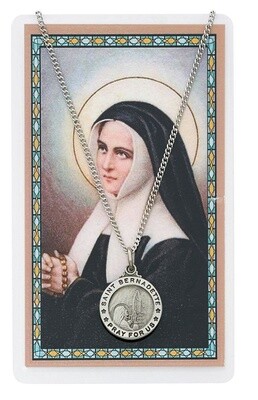 18&quot; Card &amp; Pendant St. Bernad