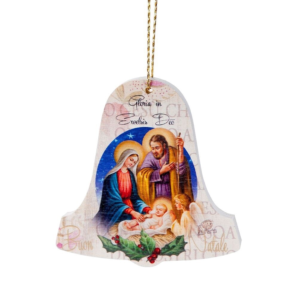 3&quot; Nativity Ornament Bell