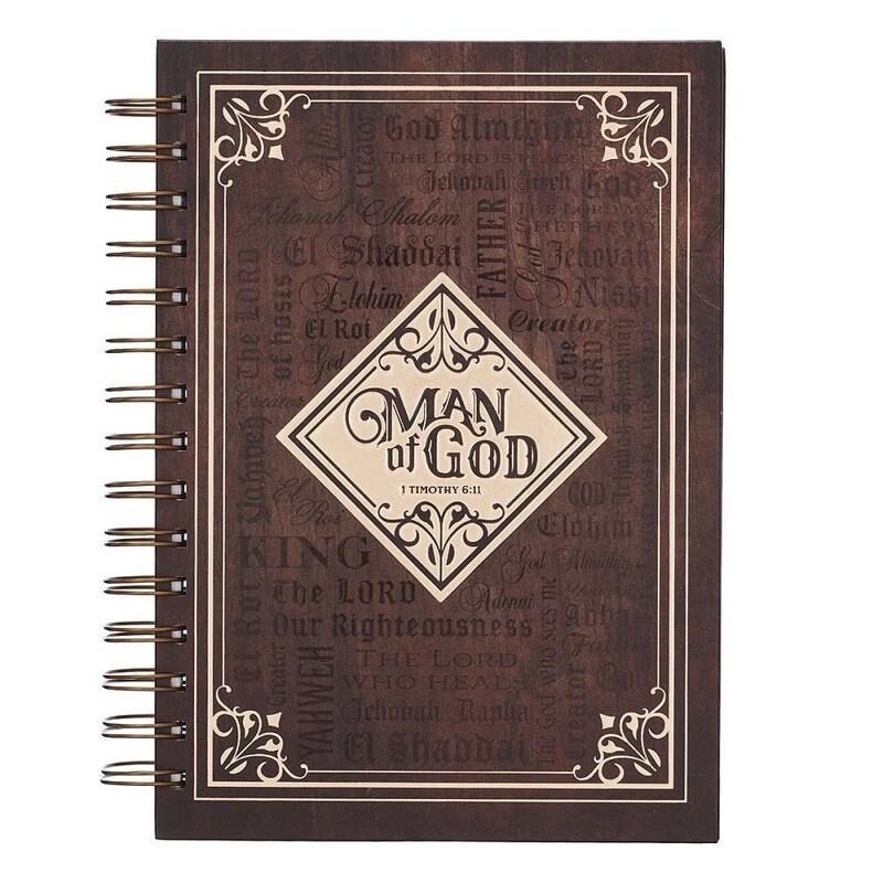 Journal Brown Man God Wirebound