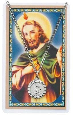 24&quot; Card &amp; Pendant St. Jude 01