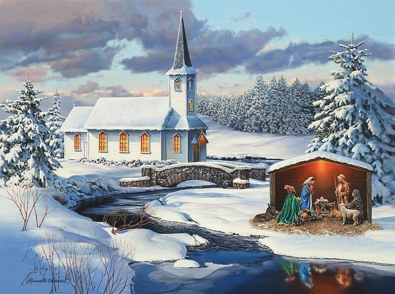 1000 Puzzle - Church Nativity