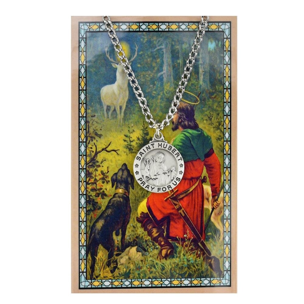 24&quot; Card &amp; Pendant St. Hubert