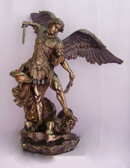 29" St. Michael Statue Bronze