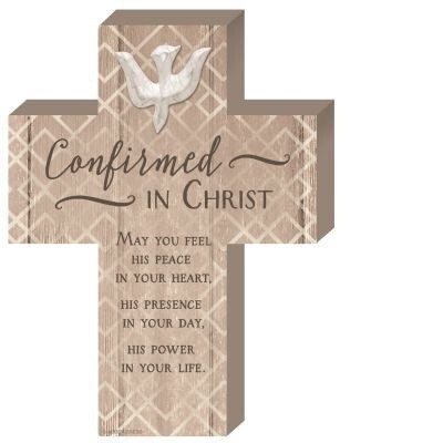 8&quot; Confirmation Wood Cross