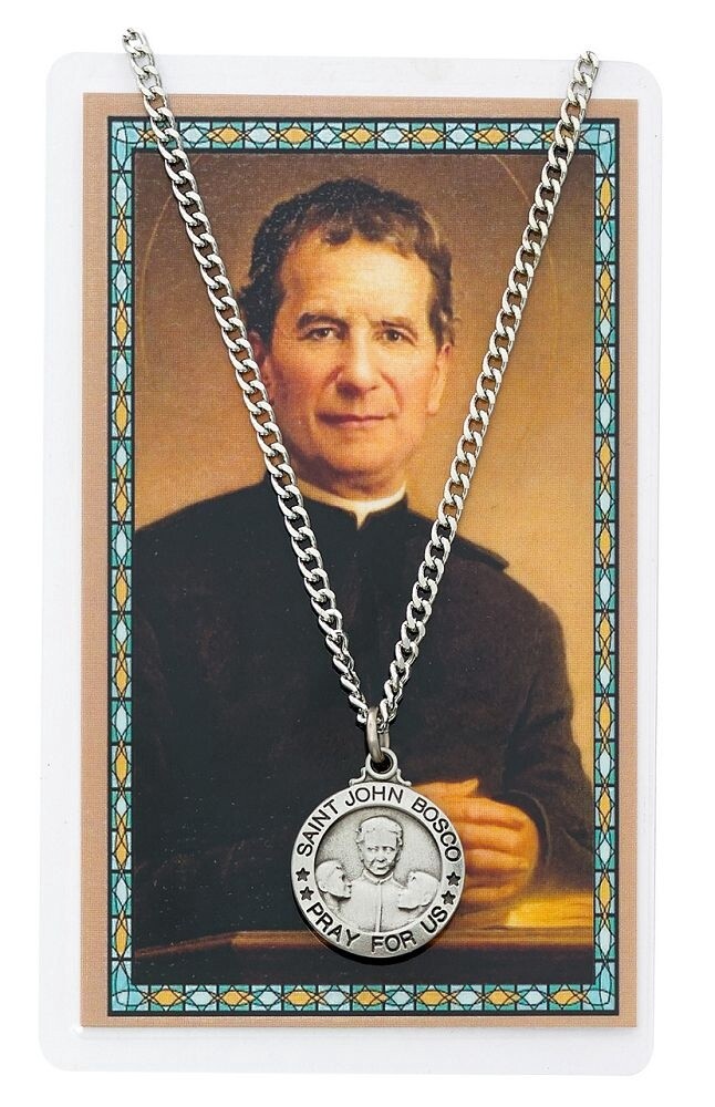 24&quot; Card &amp; Pendant St. John Bos