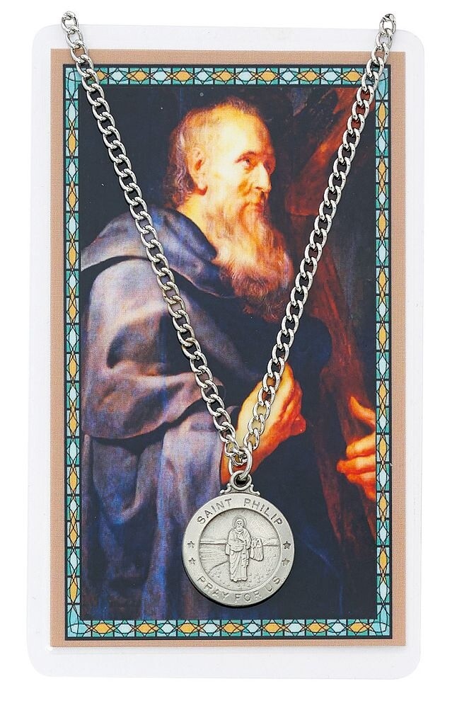 24&quot; Card &amp; Pendant St. Phillip