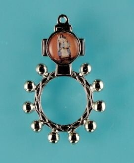 OLC Medal Rosary Ring