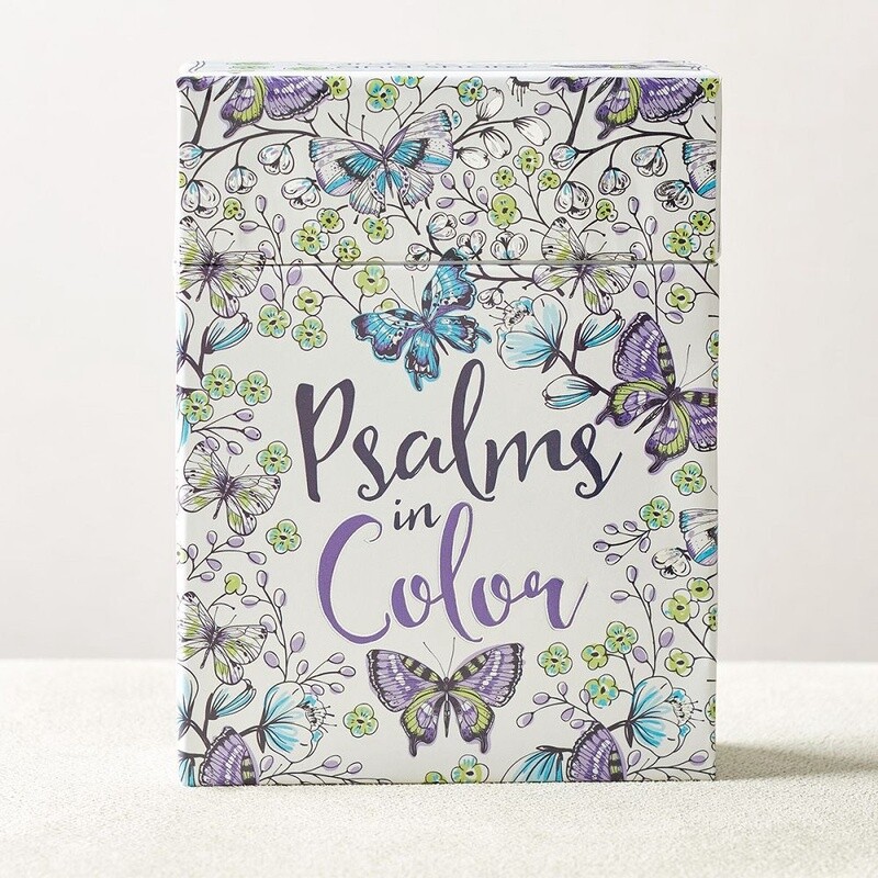 Coloring Card Psalms in Color