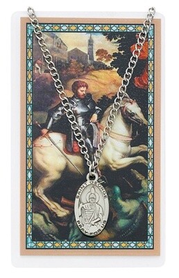 24&quot; Card &amp; Pendant St. George