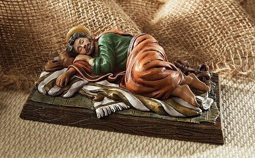 6&quot; Sleeping St. Joseph Statue