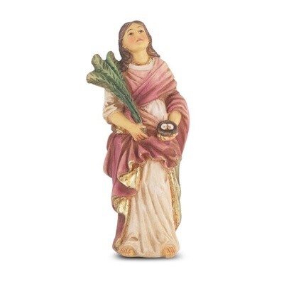 4&quot; Statue St. Lucy