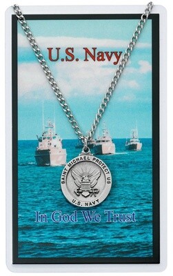 24&quot; Card &amp; Pendant Navy