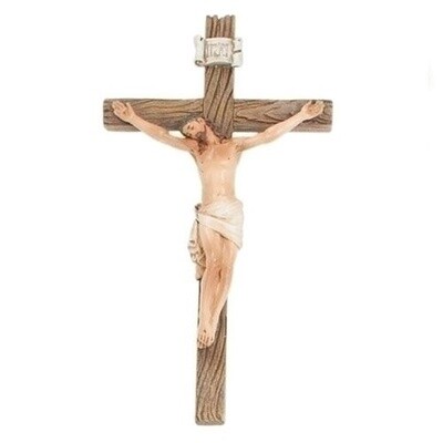 8" Resin Wall Crucifix