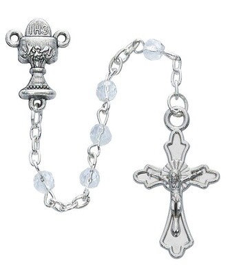 FC Crystal Communion Rosary IN