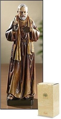8" St. Pio Statue PS990