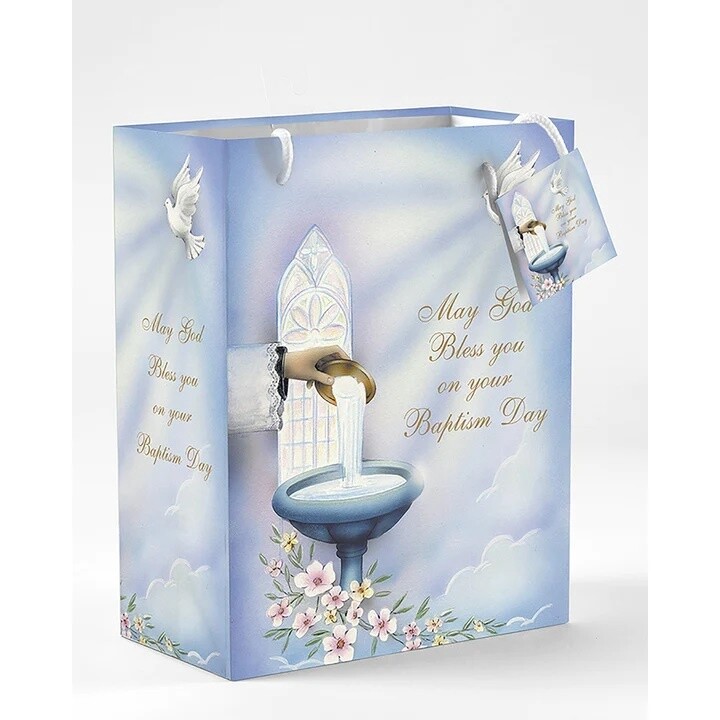 Small Baptism Gift Bag