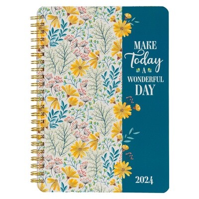 2024 Make Today a Wonderful Day Weekly Planner