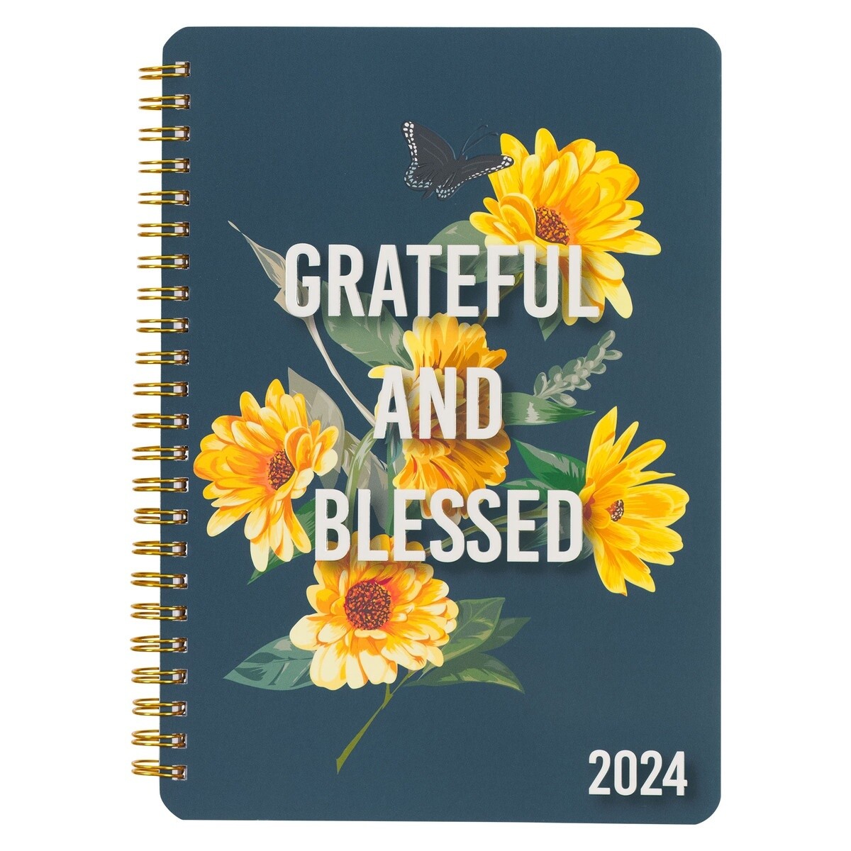 2024 Grateful and Blessed Weekly Planner