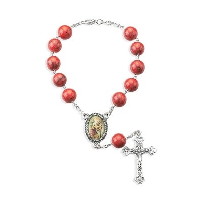 St. Christopher Auto Rosary, Rose