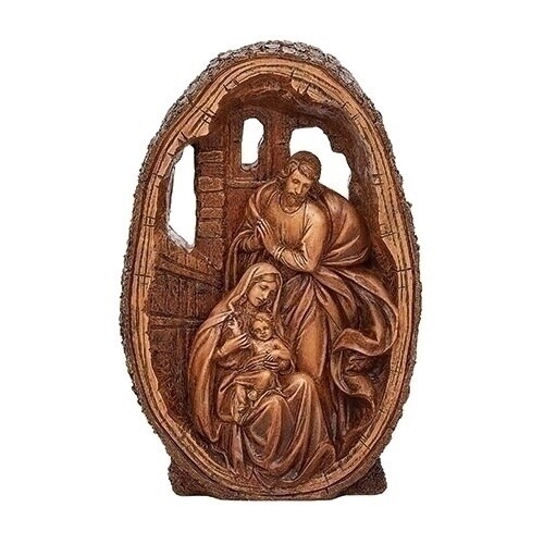 11&quot; Carved Holy Family