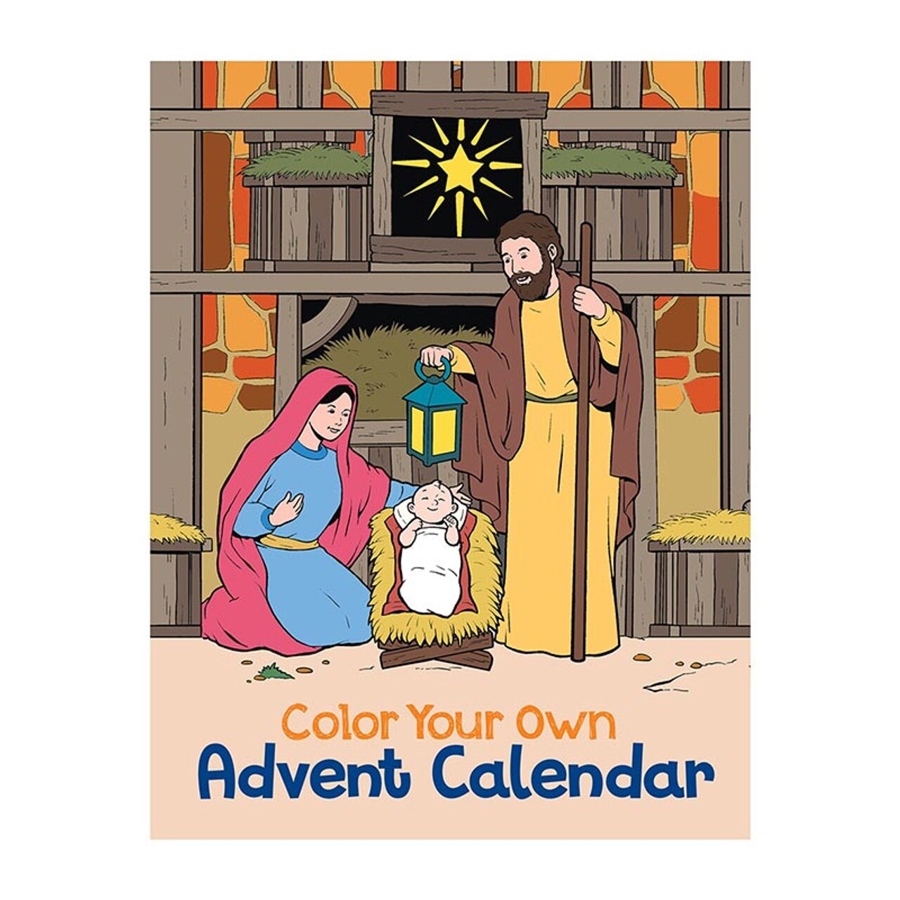Color Your Own Advent