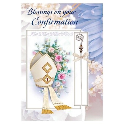 Blessings On Your Confirmation Card