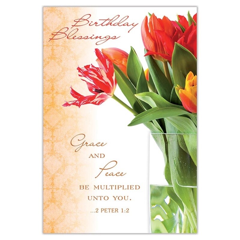 Blessings on Your Birthday Card