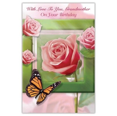 With Love to You, Grandmother Birthday Card